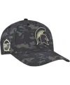 Top Of The World Men's Black Michigan State Spartans Operation Hat Trick Adjustable Hat In Black