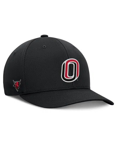 Top Of The World Men's Black Nebraska Omaha Mavericks Reflex Performance Flex Hat