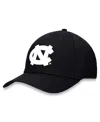 Top Of The World Men's Black North Carolina Tar Heels Spacer Flex Hat In Black