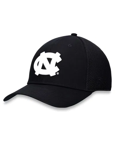 Top Of The World Men's Black North Carolina Tar Heels Spacer Flex Hat