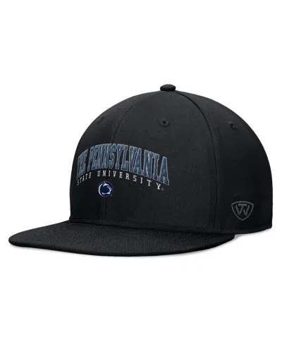 Top Of The World Men's Black Penn State Nittany Lions Bullpen Snapback Hat
