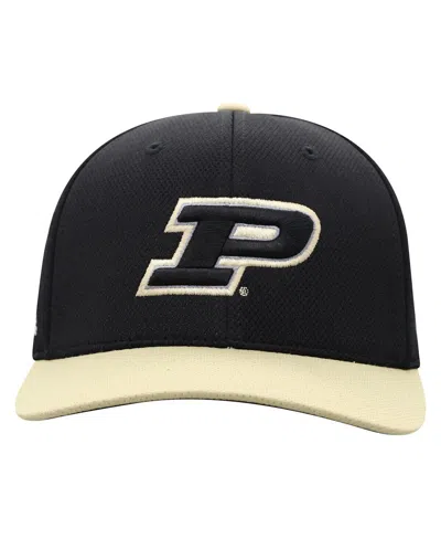 Top Of The World Men's Black Purdue Boilermakers Reflex Two-tone Flex Hat