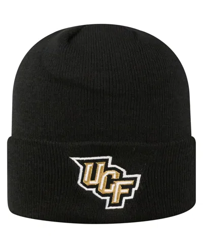 Top Of The World Men's Black Ucf Knights Logo Cuffed Knit Hat