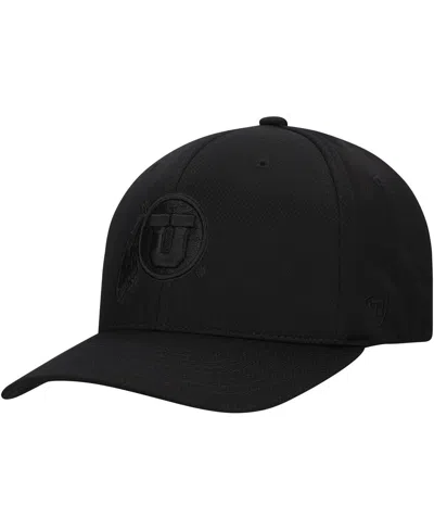 Top Of The World Men's Black Utah Utes Reflex Hat