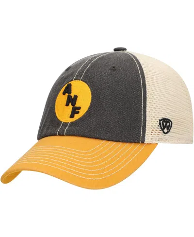 Top Of The World Men's Black/gold Iowa Hawkeyes Off Road Adjustable Trucker Hat