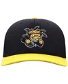 Top Of The World Men's Black/yellow Wichita State Shockers Reflex Two-tone Flex Hat In Black