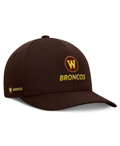 Top Of The World Men's Brown Western Michigan Broncos Reflex Performance Flex Hat