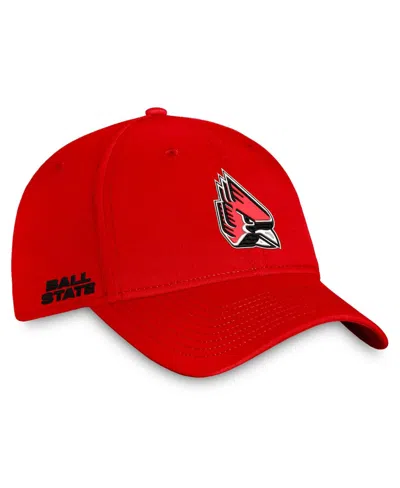 Top Of The World Men's Cardinal Ball State Cardinals Reflex Performance Flex Hat