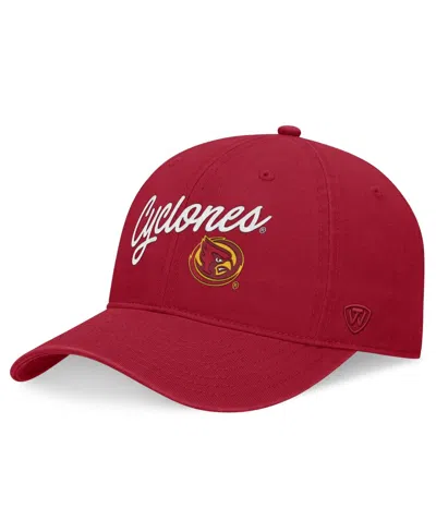 Top Of The World Men's Cardinal Iowa State Cyclones Heritage Ceecee Adjustable Hat