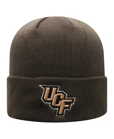 Top Of The World Men's Charcoal Ucf Knights Logo Cuffed Knit Hat In Gray