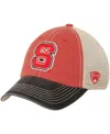 Top Of The World Men's Cream And Black Nc State Wolfpack Offroad Trucker Hat In Cream,black