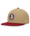 Top Of The World Men's Gold/garnet Florida State Seminoles Rally Two-tone Fitted Hat In Gold,garnet