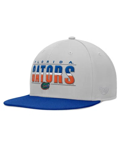 Top Of The World Men's Gray Florida Gators Hudson Snapback Hat In P Gry,st R