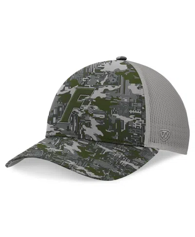 Top Of The World Men's Gray Alabama Crimson Tide Oht Military Appreciation Pledge Trucker Camo Adjustable Hat