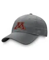 Top Of The World Men's Gray Minnesota Golden Gophers Victory Staple Adjustable Hat