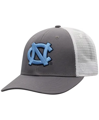 Top Of The World Men's Gray North Carolina Tar Heels Trucker Adjustable Hat