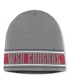 Top Of The World Men's Gray Washington State Cougars Jace Knit Beanie In Gray