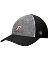 Top Of The World Men's Gray/black Purdue Boilermakers Nimble Adjustable Hat