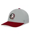 Top Of The World Men's Gray/garnet Florida State Seminoles Mick Flex Hat In Gray,garnet