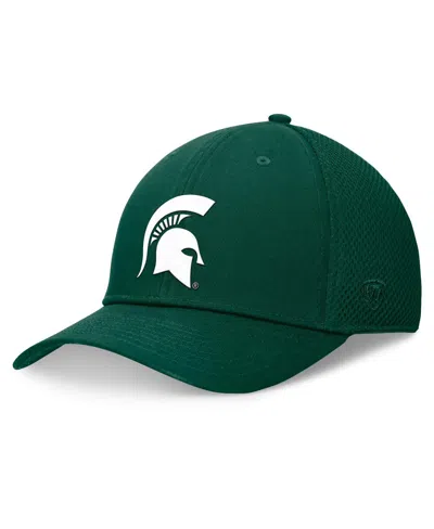 Top Of The World Men's Green Michigan State Spartans Spacer Flex Hat
