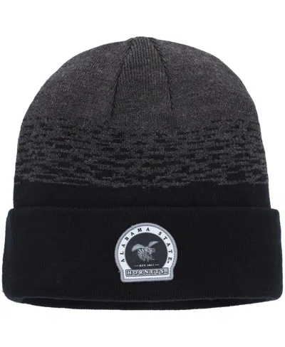 Top Of The World Men's Heather Black Alabama State Hornets Frostbite Cuffed Knit Hat
