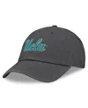 Top Of The World Men's Heather Charcoal Ucla Bruins Team Logo Washed Adjustable Hat In Heather Charcoal