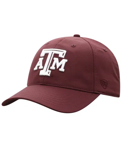 TOP OF THE WORLD MEN'S MAROON TEXAS A M AGGIES VICTORY TRAINER ADJUSTABLE HAT