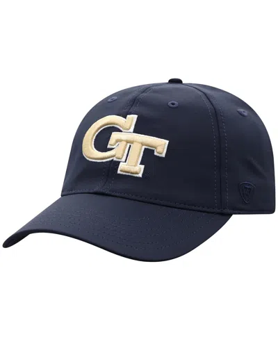 Top Of The World Men's Navy Georgia Tech Yellow Jackets Victory Trainer Adjustable Hat