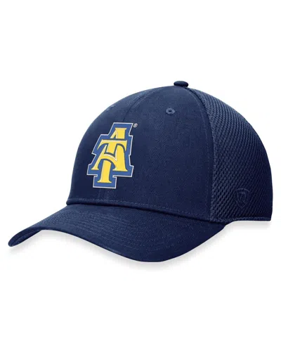 Top Of The World Men's Navy North Carolina A T Aggies Spacer Flex Hat