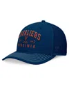 Top Of The World Men's Navy Virginia Cavaliers Carson Trucker Adjustable Hat In Navy