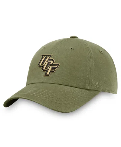Top Of The World Men's Olive Ucf Knights Oht Military Appreciation Unit Adjustable Hat