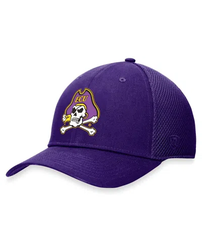 Top Of The World Men's Purple Ecu Pirates Spacer Flex Hat
