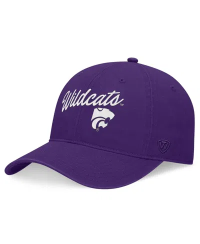 Top Of The World Men's Purple Kansas State Wildcats Heritage Ceecee Adjustable Hat