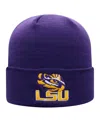 Top Of The World Men's Purple Lsu Tigers Logo Cuffed Knit Hat In Purple