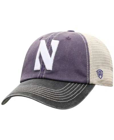 Top Of The World Men's Purple Northwestern Wildcats Off Road Adjustable Trucker Hat