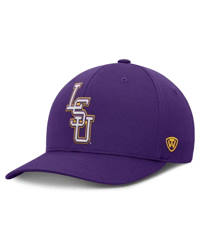Top Of The World Men's Purple Lsu Tigers Reflex 2.0 Flex Fit Hat