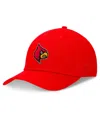 Top Of The World Men's Red Louisville Cardinals Spacer Flex Hat In Red