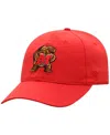 Top Of The World Men's Red Maryland Terrapins Victory Trainer Adjustable Hat In Red