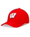Top Of The World Men's Red Wisconsin Badgers Spacer Flex Hat In Red