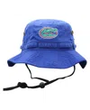 Top Of The World Men's Royal Florida Gators Angler Washed Bucket Hat