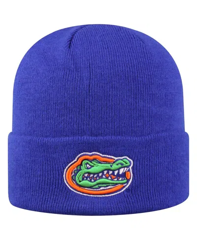 Top Of The World Men's Royal Florida Gators Logo Cuffed Knit Hat In Blue