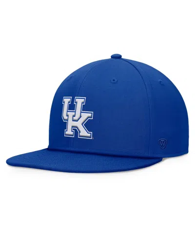 Top Of The World Men's Royal Kentucky Wildcats Fundamental Snapback Hat In Blue