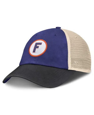 Top Of The World Men's Royal/black Florida Gators Off-road Trucker Adjustable Hat In Multi