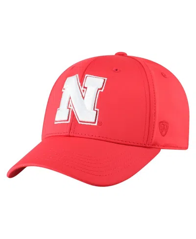 Top Of The World Men's Scarlet Nebraska Huskers Phenom One-fit Flex Hat