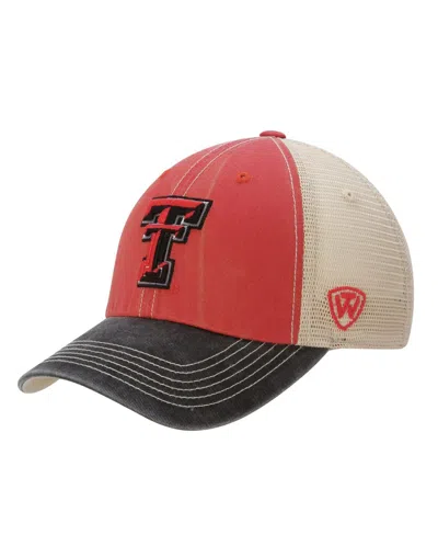 Top Of The World Men's Texas Tech Red Raiders  Offroad Trucker Adjustable Hat