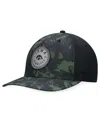 Top Of The World Men's  Black Iowa Hawkeyes Oht Military-inspired Appreciation Camo Render Flex Hat In Black