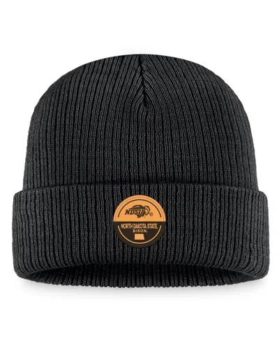 Top Of The World Men's  Black Indiana Hoosiers Elijah Cuffed Knit Hat