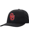 Top Of The World Black Oklahoma Sooners Reflex Logo Flex Hat In Black
