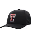Top Of The World Men's  Black Texas Tech Red Raiders Reflex Logo Flex Hat In Black