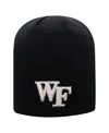 Top Of The World Men's  Black Wake Forest Demon Deacons Core Knit Beanie In Black